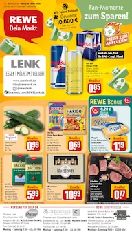 REWE Prospekt Dein Markt mit 34 Seiten