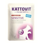 Aktuelles Kattovit Feline Diet Sensitive Huhn + Ente  85 g Angebot bei Zookauf in Bremen ab 0,69 €