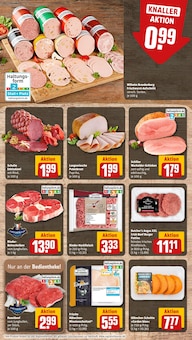 Fleisch im aktuellen REWE Prospekt (Münster) Fleisch im REWE Prospekt "Dein Markt" mit 20 Seiten (Münster)