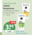 Bodylotion von SANTE im aktuellen V-Markt Prospekt für 3,99 €