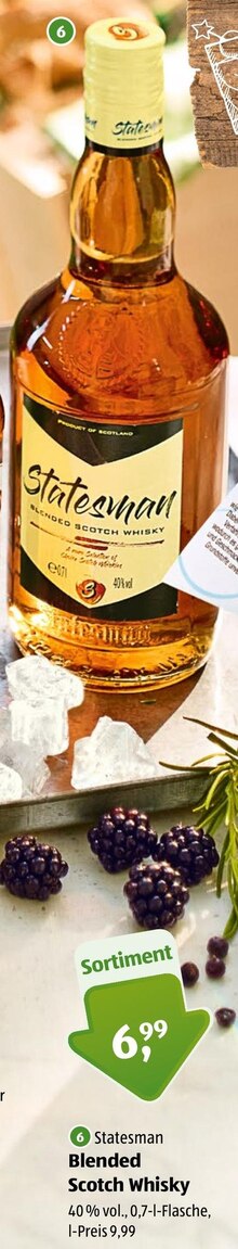 Blended Scotch Whisky bei ALDI SÜD in Bonn Blended Scotch Whisky im Angebot bei ALDI SÜD Bonn für 6,99 €