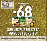 Intermarché Express Lille - Promo -68% Remise immédiate sur le 2ème sur les purées de la marque Florette Promo -68% Remise immédiate sur le 2ème sur les purées de la marque Florette à dans le catalogue Intermarché Express à Lille