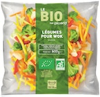 Promo Légumes pour wok bio à 3,25 € dans le catalogue Picard à Plaisir
