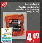 Aktuelle Paprika Angebote bei EDEKA in Paderborn Aktuelles Nackensteaks Paprika Angebot bei EDEKA in Paderborn ab 4,49 €
