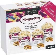 Minicups glacés macadamia nut brittle - Géant Casino à Toulouse Minicups glacés macadamia nut brittle en promo chez Géant Casino Toulouse à 3,50 €