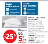 Protection Literie - Greenfirst en promo chez Super U Calais à 5,17 €