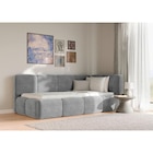 POLSTERBETT 120/200 cm, in Silberfarben, Lattenrost, Bettkasten, von Chameo im aktuellen XXXLutz Möbelhäuser Prospekt für 695,20 €