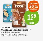 Bio-Kinderkekse Angebote von demeter Mogli bei tegut Leinfelden-Echterdingen für 1,99 €