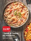 Salade de Gambas aux mandarines en promo chez Colruyt Metz à 11,95 €