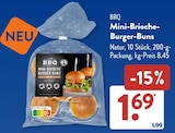 Mini-Brioche-Burger-Buns im Angebot bei ALDI SÜD in Heilbronn Mini-Brioche-Burger-Buns Angebote von BBQ bei ALDI SÜD Heilbronn für 1,69 €