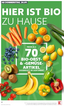 Broccoli Angebot im Kaufland Prospekt, gültig von 24.09.2026 bis 30.09.2026 Broccoli Angebot im aktuellen Kaufland Prospekt auf Seite 28