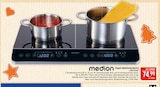 Doppel-Induktionskochplatte MD15324 im Angebot bei Marktkauf in Fürth Doppel-Induktionskochplatte MD15324 Angebote von Medion bei Marktkauf Fürth für 74,99 €