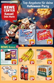 REWE Discounter Prospekt der aktuellen Woche mit 34 Seiten, gültig von 27.10.2025 bis 01.11.2025, in Kassel und Umgebung Aktueller REWE Discounter Prospekt in Kassel und Umgebung, "Dein Markt" mit 34 Seiten, 27.10.2025 - 01.11.2025