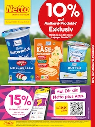 Netto Marken-Discount Prospekt: "10% auf Molkerei-Produkte", 2 Seiten, 31.08.2026 - 05.09.2026