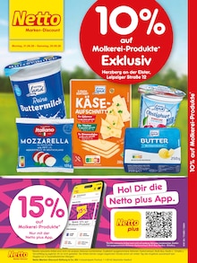 Aktueller Netto Marken-Discount Prospekt für Herzberg (Elster) und Ungebung, Seiten zum blättern Netto Marken-Discount Prospekt 10% auf Molkerei-Produkte mit Seiten in Herzberg (Elster) und Umgebung