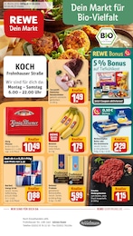 REWE Prospekt "Dein Markt" für Mülheim, 26 Seiten, 17.03.2025 - 22.03.2025