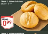 Aktuelles Weizenbrötchen Angebot bei GLOBUS in Duisburg ab 0,99 €