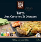 Tarte aux crevettes et légumes - TOQUE DU CHEF - Lidl à Angers Tarte aux crevettes et légumes - TOQUE DU CHEF en promo chez Lidl Angers à 2,59 €