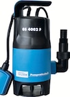 Schmutzwasser-Tauchpumpe GS 4002 P Angebote von Güde bei Zimmermann Oldenburg für 29,99 €