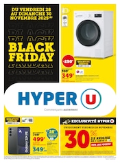Catalogue Supermarchés Hyper U en cours à Cernay-la-Ville et alentours, "BLACK FRIDAY", 6 pages, 28/11/2025 - 30/11/2025