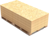 Promo Dalle osb3 rainurée 2,44x0,59 m 18mm à 12,95 € dans le catalogue Brico Dépôt à Parigny
