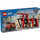 LEGO® City 60414 – La caserne et le camion de pompiers - LEGO en promo chez Carrefour Market Valence à 59,99 €