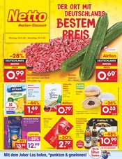 Aktueller Netto Marken-Discount Prospekt mit Bier, "Aktuelle Angebote", Seite 1
