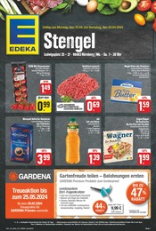 Aktueller nah und gut Supermarkt Prospekt in Nürnberg und Umgebung, "Wir lieben Lebensmittel!" mit 8 Seiten, 15.04.2024 - 20.04.2024