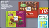 Nussklasse von Ritter Sport im aktuellen E center Prospekt