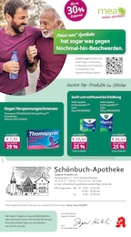 mea - meine apotheke Prospekt für Tübingen mit 4 Seiten mea - meine apotheke Prospekt für Tübingen: "Unsere September-Angebote", 4 Seiten, 01.10.2026 - 31.10.2026