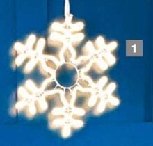 LED-Neonflex-„Flocke“ bei porta Möbel in Osnabrück LED-Neonflex-„Flocke“ im Angebot bei porta Möbel Osnabrück für 29,95 €