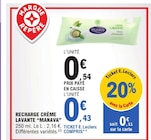 Promo Recharge Crème Lavante à 0,43 € dans le catalogue E.Leclerc à Saint-Paul-lès-Romans