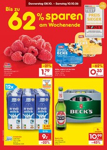 Becks im Netto Marken-Discount Prospekt "Aktuelle Angebote" mit 70 Seiten (Rostock)