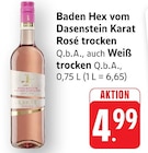 Karat Rosé trocken bei E center im Prospekt "" für 4,99 €