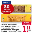 Butterkeks Angebote von Leibniz bei E center Baden-Baden für 1,11 €