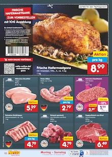 Fleisch im aktuellen Netto Marken-Discount Prospekt (Rostock) Fleisch im Netto Marken-Discount Prospekt "Aktuelle Angebote" mit 58 Seiten (Rostock)