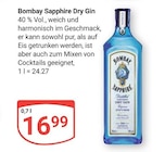 Dry Gin im Angebot bei GLOBUS in Braunschweig Dry Gin Angebote von Bombay Sapphire bei GLOBUS Braunschweig für 16,99 €