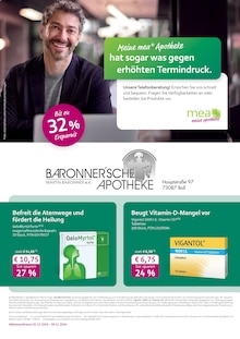 Aktueller mea - meine apotheke Prospekt "Unsere November-Angebote" Seite 1 von 4 Seiten