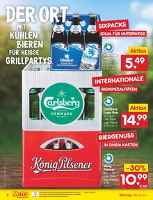Bier im Netto Marken-Discount Prospekt "Aktuelle Angebote" mit 55 Seiten (Cuxhaven)