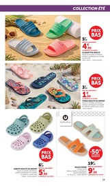 Chaussures en promo dans le catalogue Super U à la page 19