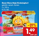 Biene Maja Kinderjoghurt von Bauer im aktuellen Netto Marken-Discount Prospekt für 1,49 €