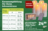 LED Echtwachskerze 4er Set - Magic Flame von  im aktuellen Pflanzen Kölle Prospekt für 24,99 €