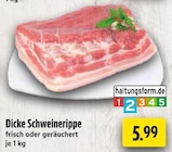 Dicke Schweinerippe im Angebot bei EDEKA in Gelsenkirchen Dicke Schweinerippe Angebote bei EDEKA Gelsenkirchen für 5,99 €