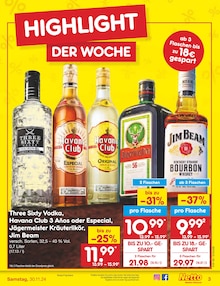 Wodka im Netto Marken-Discount Prospekt "Aktuelle Angebote" mit 55 Seiten (Erfurt)