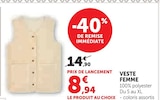 Veste Femme dans le catalogue Super U