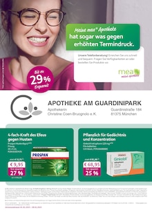 Aktueller mea - meine apotheke Prospekt "Unsere Februar-Angebote" Seite 1 von 4 Seiten für München