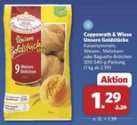 Unsere Goldstücke Angebote von Coppenrath & Wiese bei combi Osnabrück für 1,29 €