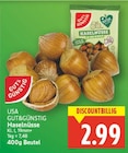 Haselnüsse von Gut&Günstig für 2,99 € bei E center im Angebot Haselnüsse von Gut&Günstig im aktuellen E center Prospekt