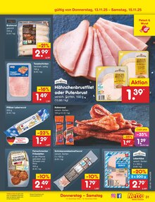 Wurst im aktuellen Netto Marken-Discount Prospekt (Karlsruhe) Wurst im Netto Marken-Discount Prospekt "Aktuelle Angebote" mit 63 Seiten (Karlsruhe)