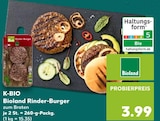 Rinder-Burger bei Kaufland im Prospekt "" für 3,99 €